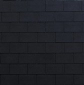 TEGOLA Střešní šindel PREMIUM LINE RECTANGULAR 060 Black, cena za m2